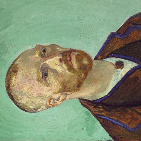 Vincent van Gogh's Self-Portrait (Dedicated to Paul Gauguin) (1888) 500 Puzzle 3D Modell