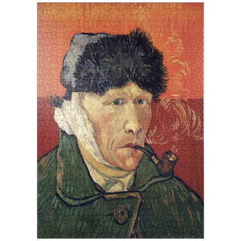 puzzleplate Vincent van Gogh's Self-Portrait with Bandaged Ear and Pipe (1889) 1000 Puzzle