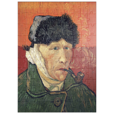puzzleplate Vincent van Gogh's Self-Portrait with Bandaged Ear and Pipe (1889) 100 Puzzle