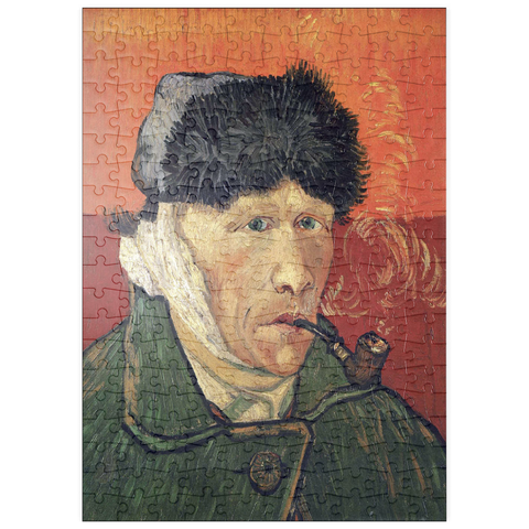 puzzleplate Vincent van Gogh's Self-Portrait with Bandaged Ear and Pipe (1889) 200 Puzzle