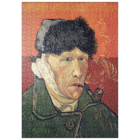 puzzleplate Vincent van Gogh's Self-Portrait with Bandaged Ear and Pipe (1889) 500 Puzzle