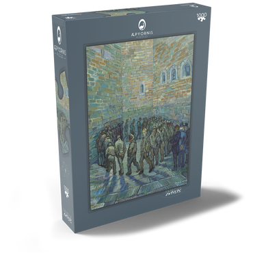 Vincent van Gogh's Prisoners Exercising (1890) 1000 Puzzle Schachtel Ansicht2