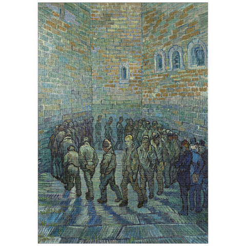 puzzleplate Vincent van Gogh's Prisoners Exercising (1890) 1000 Puzzle