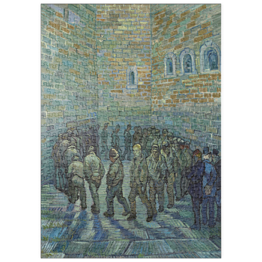 puzzleplate Vincent van Gogh's Prisoners Exercising (1890) 500 Puzzle