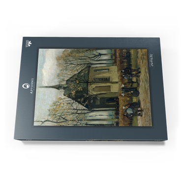 Vincent van Gogh's Congregation Leaving the Reformed Church in Nuenen (1884) 1000 Puzzle Schachtel Ansicht3