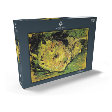 Vincent van Gogh's Two Cut Sunflowers (1887) 1000 Puzzle Schachtel Ansicht2