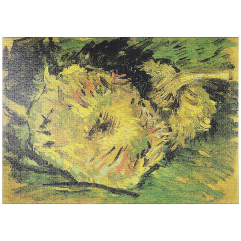 puzzleplate Vincent van Gogh's Two Cut Sunflowers (1887) 1000 Puzzle