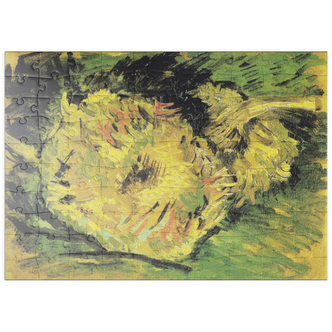 puzzleplate Vincent van Gogh's Two Cut Sunflowers (1887) 100 Puzzle