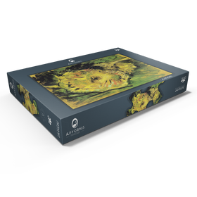 Darstellung des Puzzle Motivs Vincent van Gogh's Two Cut Sunflowers (1887) - Puzzleteile: 500