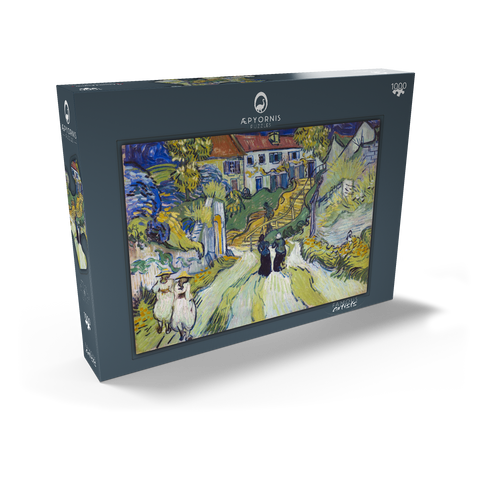 Vincent van Gogh's Stairway at Auvers (1890) 1000 Puzzle Schachtel Ansicht2
