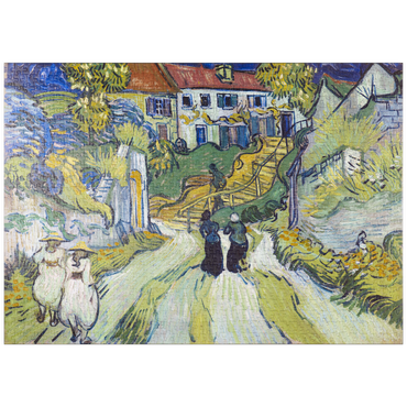 puzzleplate Vincent van Gogh's Stairway at Auvers (1890) 1000 Puzzle
