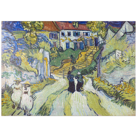 puzzleplate Vincent van Gogh's Stairway at Auvers (1890) 1000 Puzzle