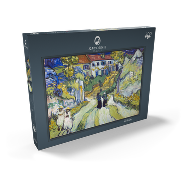 Vincent van Gogh's Stairway at Auvers (1890) 100 Puzzle Schachtel Ansicht2