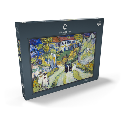 Vincent van Gogh's Stairway at Auvers (1890) 100 Puzzle Schachtel Ansicht2