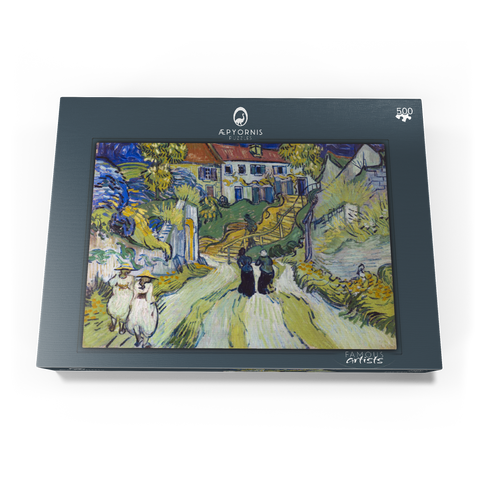 Vincent van Gogh's Stairway at Auvers (1890) 500 Puzzle Schachtel Ansicht3