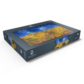 Alternative Darstellung des Puzzle-Motivs Vincent van Gogh's Wheatfield with Crows (1890) – Puzzleteile: 1000