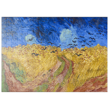 puzzleplate Vincent van Gogh's Wheatfield with Crows (1890) 200 Puzzle
