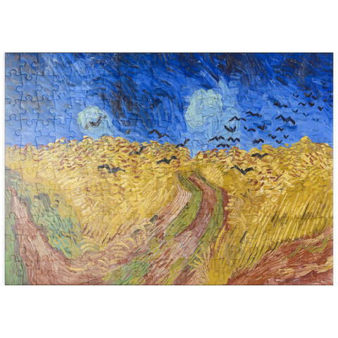 puzzleplate Vincent van Gogh's Wheatfield with Crows (1890) 200 Puzzle