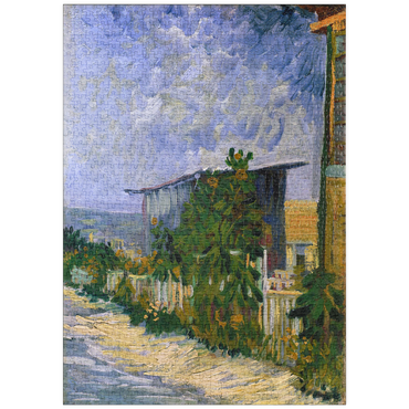 puzzleplate Vincent van Gogh's Shelter on Montmartre (1887) 1000 Puzzle