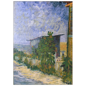 Darstellung des Puzzle-Motivs Vincent van Gogh's Shelter on Montmartre (1887) – Puzzleteile: 200
