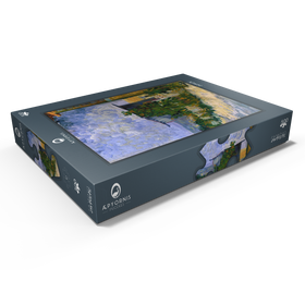 Alternative Darstellung des Puzzle-Motivs Vincent van Gogh's Shelter on Montmartre (1887) – Puzzleteile: 500