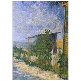 Darstellung des Puzzle-Motivs Vincent van Gogh's Shelter on Montmartre (1887) – Puzzleteile: 500