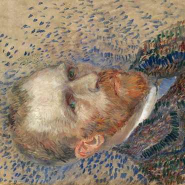 Vincent van Gogh's Self-Portrait (1887) 1000 Puzzle 3D Modell
