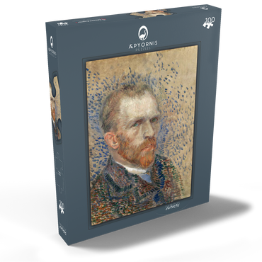 Vincent van Gogh's Self-Portrait (1887) 100 Puzzle Schachtel Ansicht2
