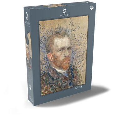 Vincent van Gogh's Self-Portrait (1887) 500 Puzzle Schachtel Ansicht2