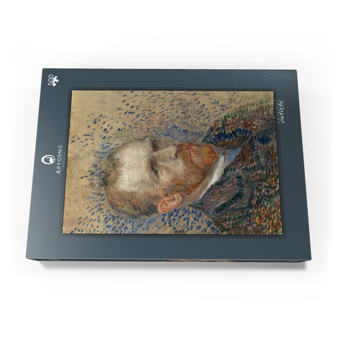 Vincent van Gogh's Self-Portrait (1887) 500 Puzzle Schachtel Ansicht3