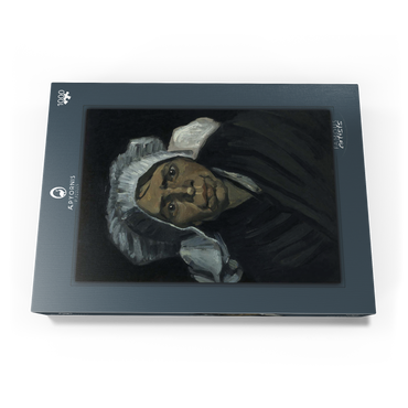 Vincent van Gogh's Head of a Peasant Woman (1884) 1000 Puzzle Schachtel Ansicht3