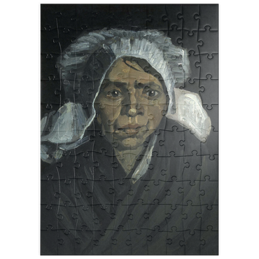 puzzleplate Vincent van Gogh's Head of a Peasant Woman (1884) 100 Puzzle