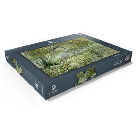 Alternative Darstellung des Puzzle-Motivs Vincent van Gogh's River Bank in Springtime (1887) – Puzzleteile: 200
