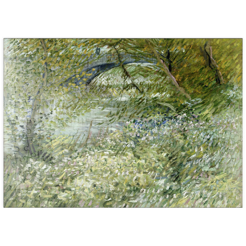 puzzleplate Vincent van Gogh's River Bank in Springtime (1887) 200 Puzzle