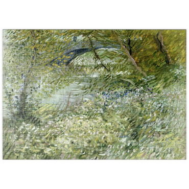 puzzleplate Vincent van Gogh's River Bank in Springtime (1887) 500 Puzzle