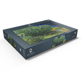 Alternative Darstellung des Puzzle-Motivs Vincent van Gogh's Lilac Bush (1889) – Puzzleteile: 1000