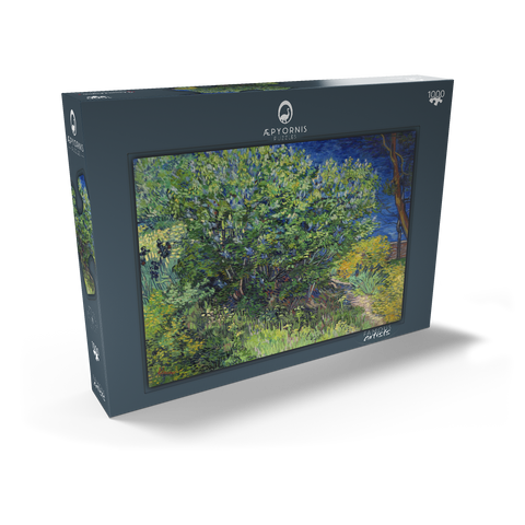 Vincent van Gogh's Lilac Bush (1889) 1000 Puzzle Schachtel Ansicht2