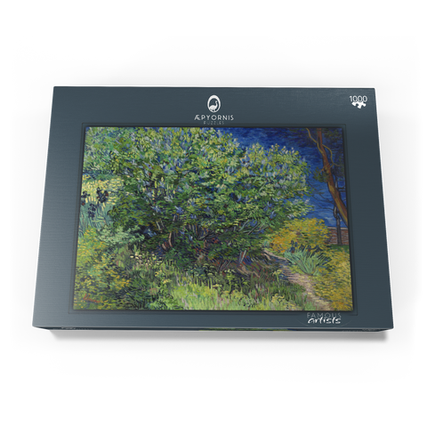 Vincent van Gogh's Lilac Bush (1889) 1000 Puzzle Schachtel Ansicht3