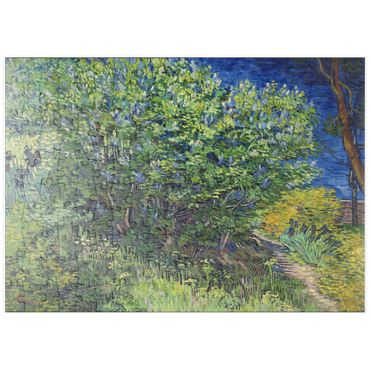 puzzleplate Vincent van Gogh's Lilac Bush (1889) 200 Puzzle