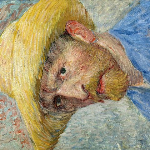 Vincent van Gogh's Self-Portrait (1887) 1000 Puzzle 3D Modell