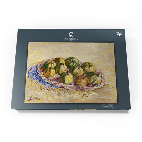 Vincent van Gogh's Still Life, Basket of Apples (1887) 1000 Puzzle Schachtel Ansicht3
