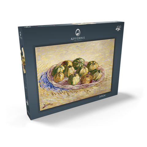 Vincent van Gogh's Still Life, Basket of Apples (1887) 100 Puzzle Schachtel Ansicht2
