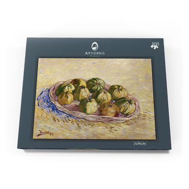 Vincent van Gogh's Still Life, Basket of Apples (1887) 100 Puzzle Schachtel Ansicht3