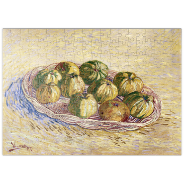 puzzleplate Vincent van Gogh's Still Life, Basket of Apples (1887) 200 Puzzle