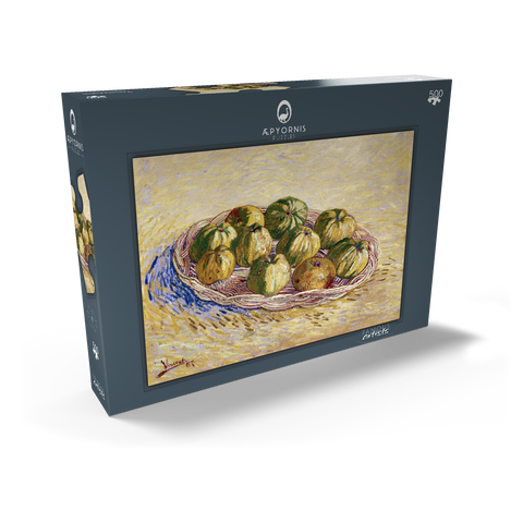 Vincent van Gogh's Still Life, Basket of Apples (1887) 500 Puzzle Schachtel Ansicht2