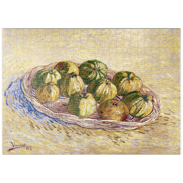 puzzleplate Vincent van Gogh's Still Life, Basket of Apples (1887) 500 Puzzle