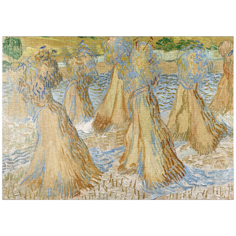 puzzleplate Vincent van Gogh's Sheaves of Wheat (1890) 1000 Puzzle