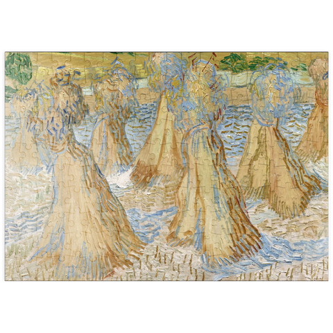puzzleplate Vincent van Gogh's Sheaves of Wheat (1890) 200 Puzzle