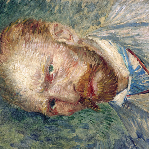 Vincent van Gogh's Self-Portrait (1889) 1000 Puzzle 3D Modell
