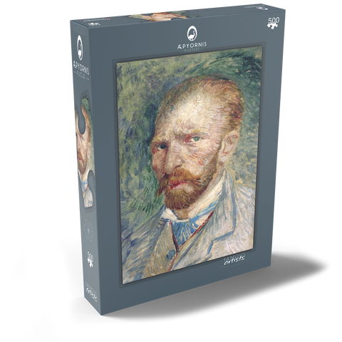 Vincent van Gogh's Self-Portrait (1889) 500 Puzzle Schachtel Ansicht2